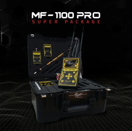 كاشف الذهب والكنوز إم دبليو إف MF 1100 Pro باقة Super الأصلي في اليمن